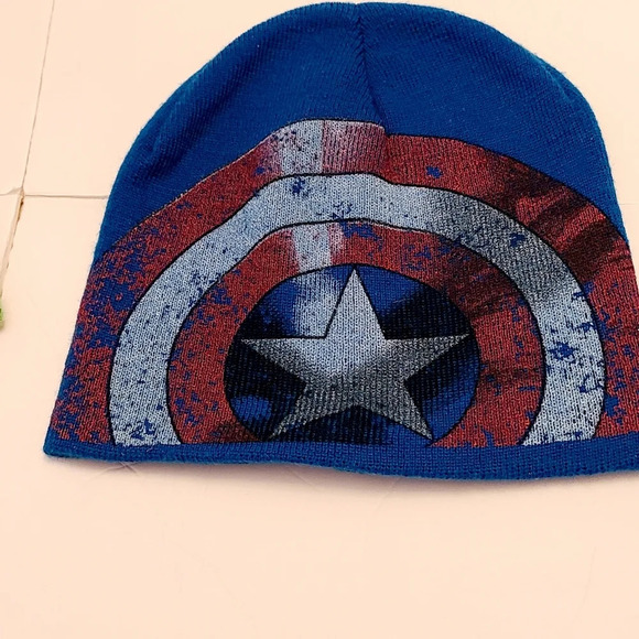 Lot of 2 boys hat Capitan America  and Minecraft - Picture 4 of 7